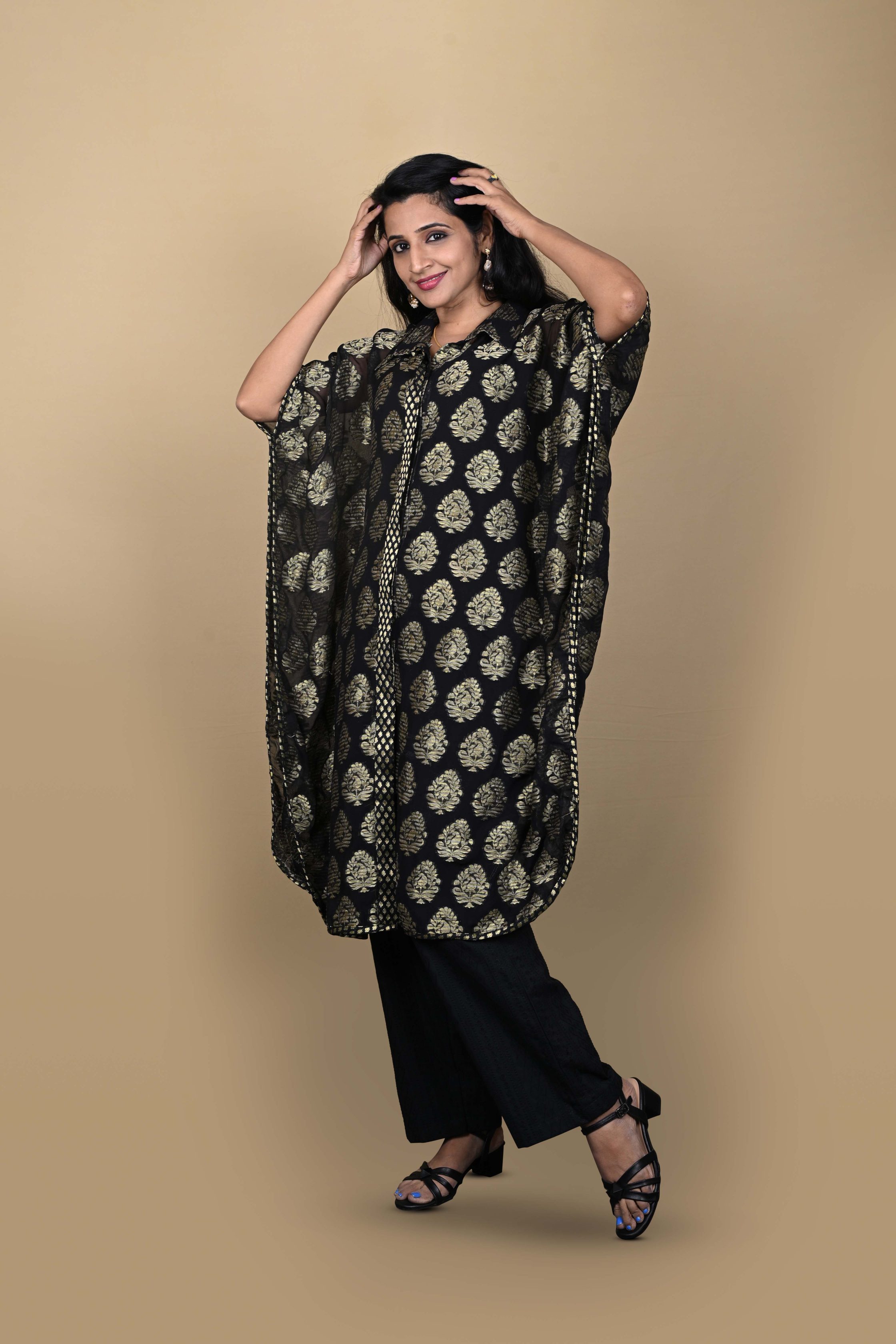 Gold Foil Printed Outfit