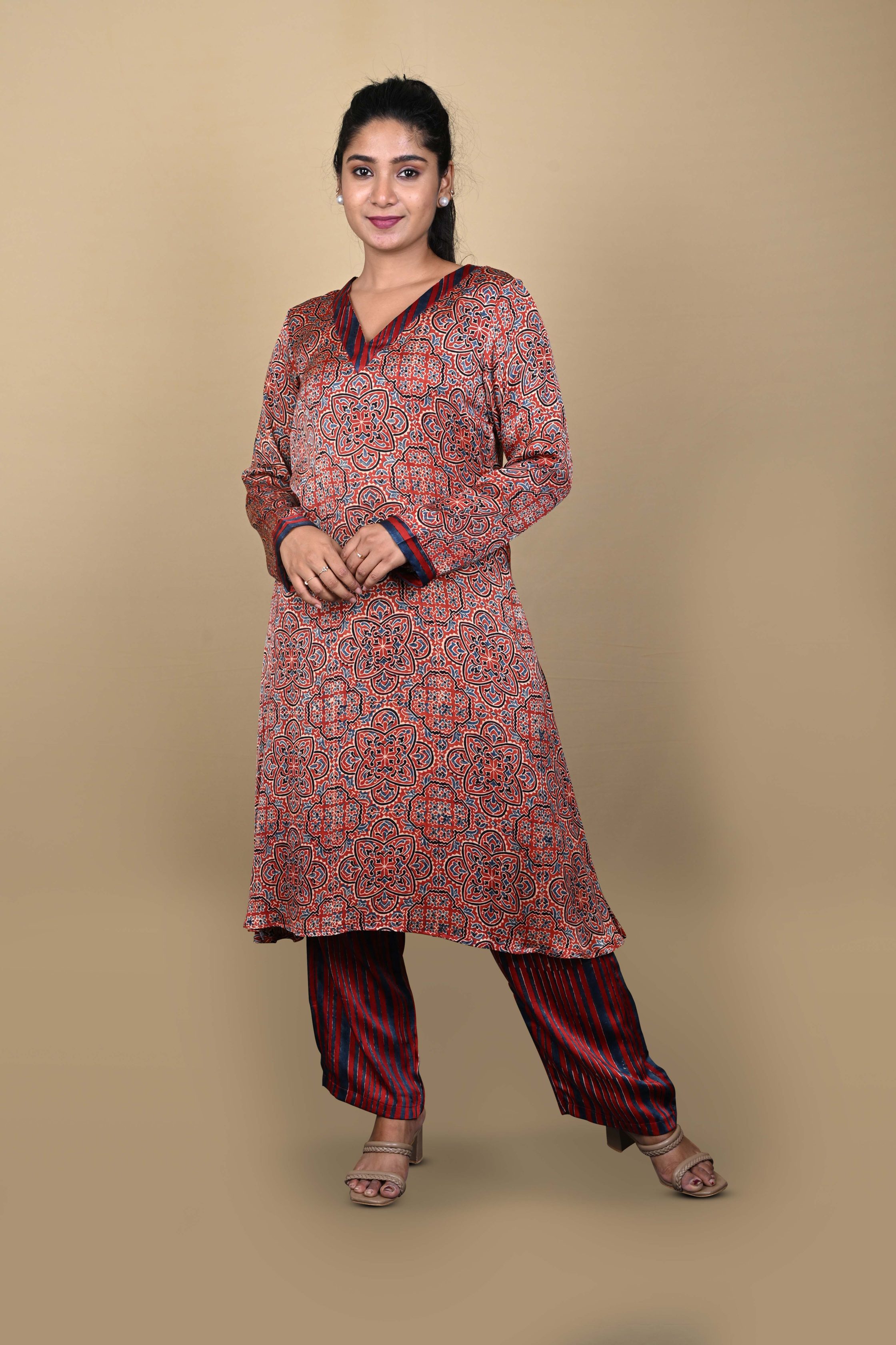 Printed Kurta Set