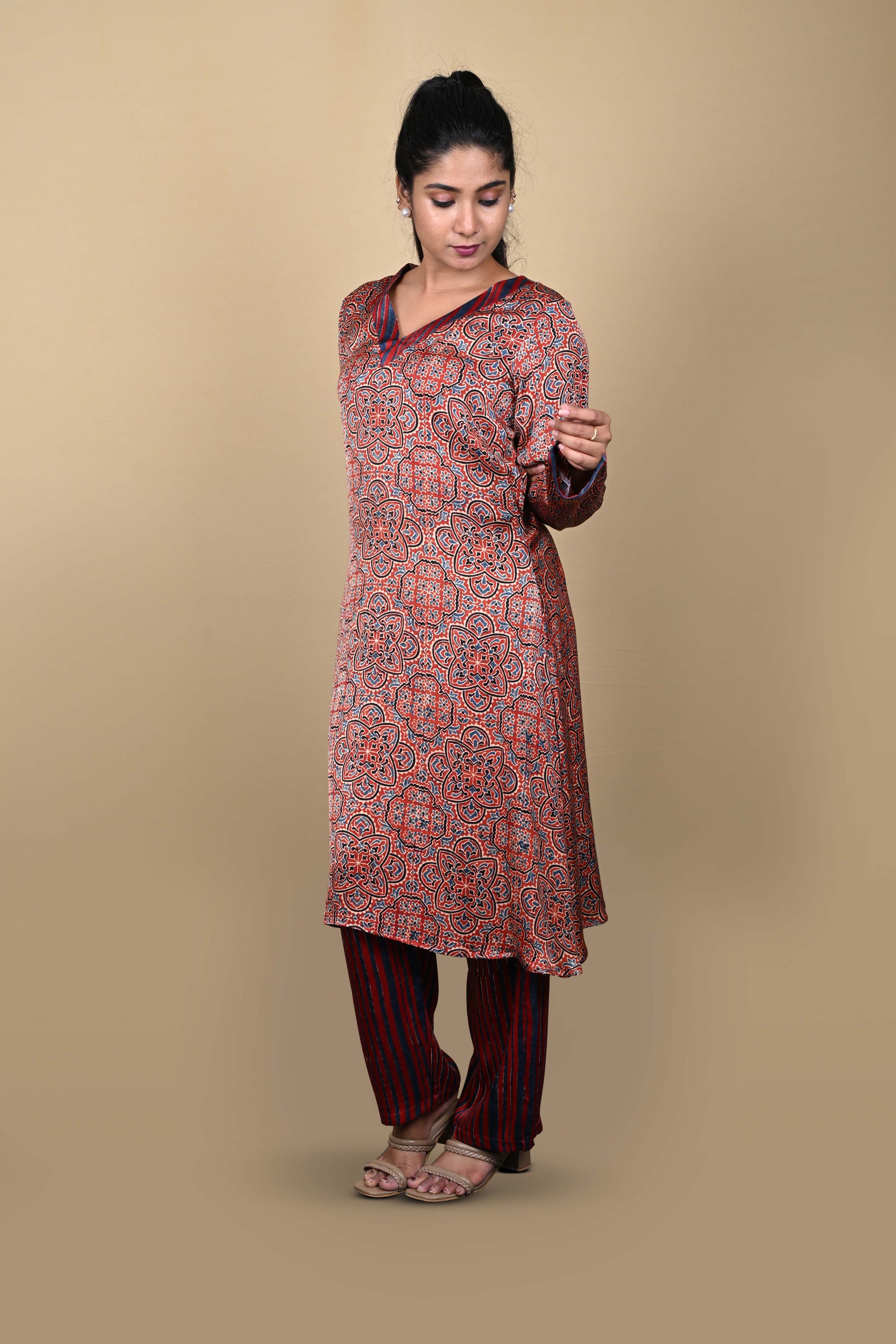 Printed Kurta Set