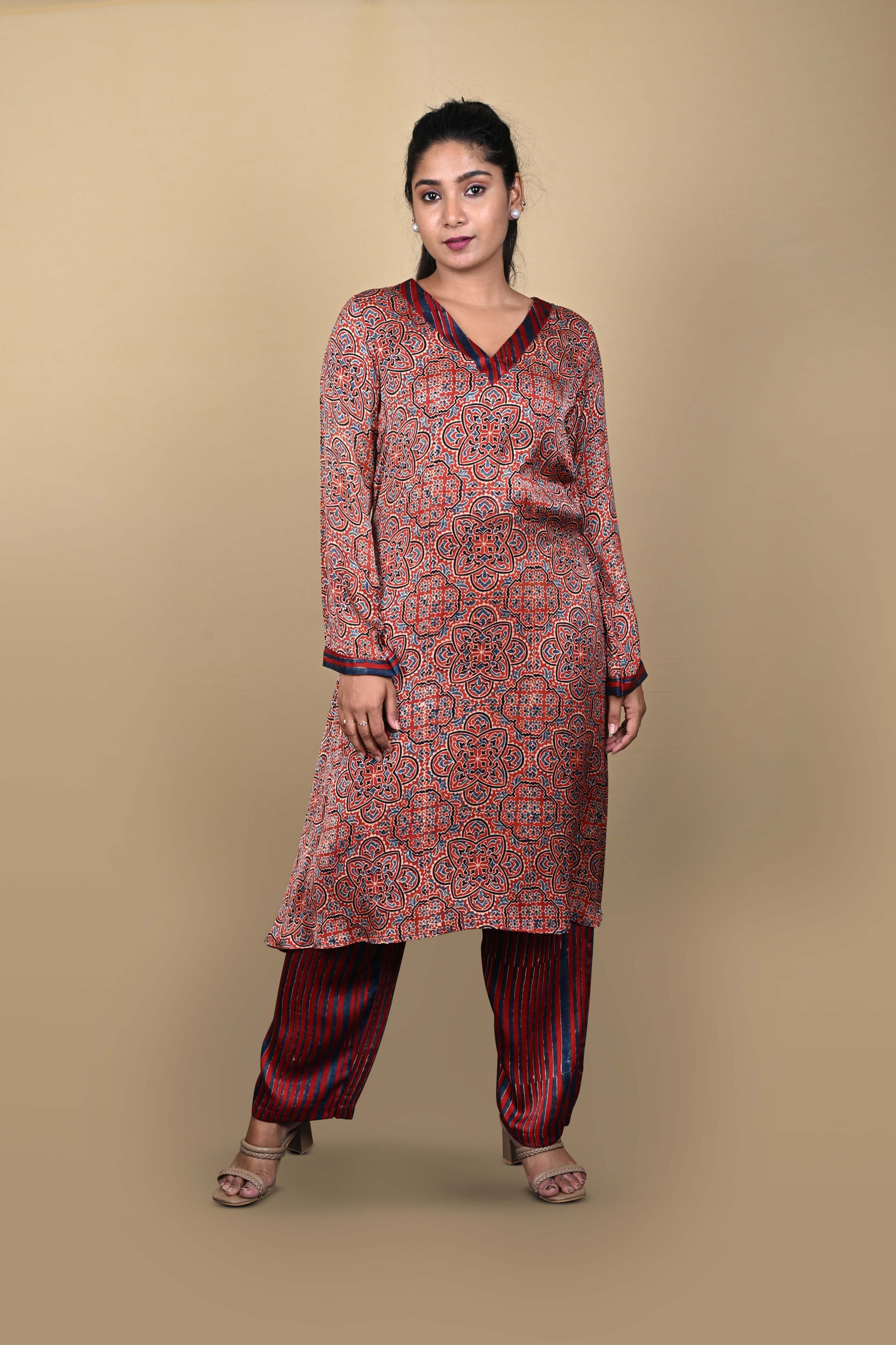 Printed Kurta Set