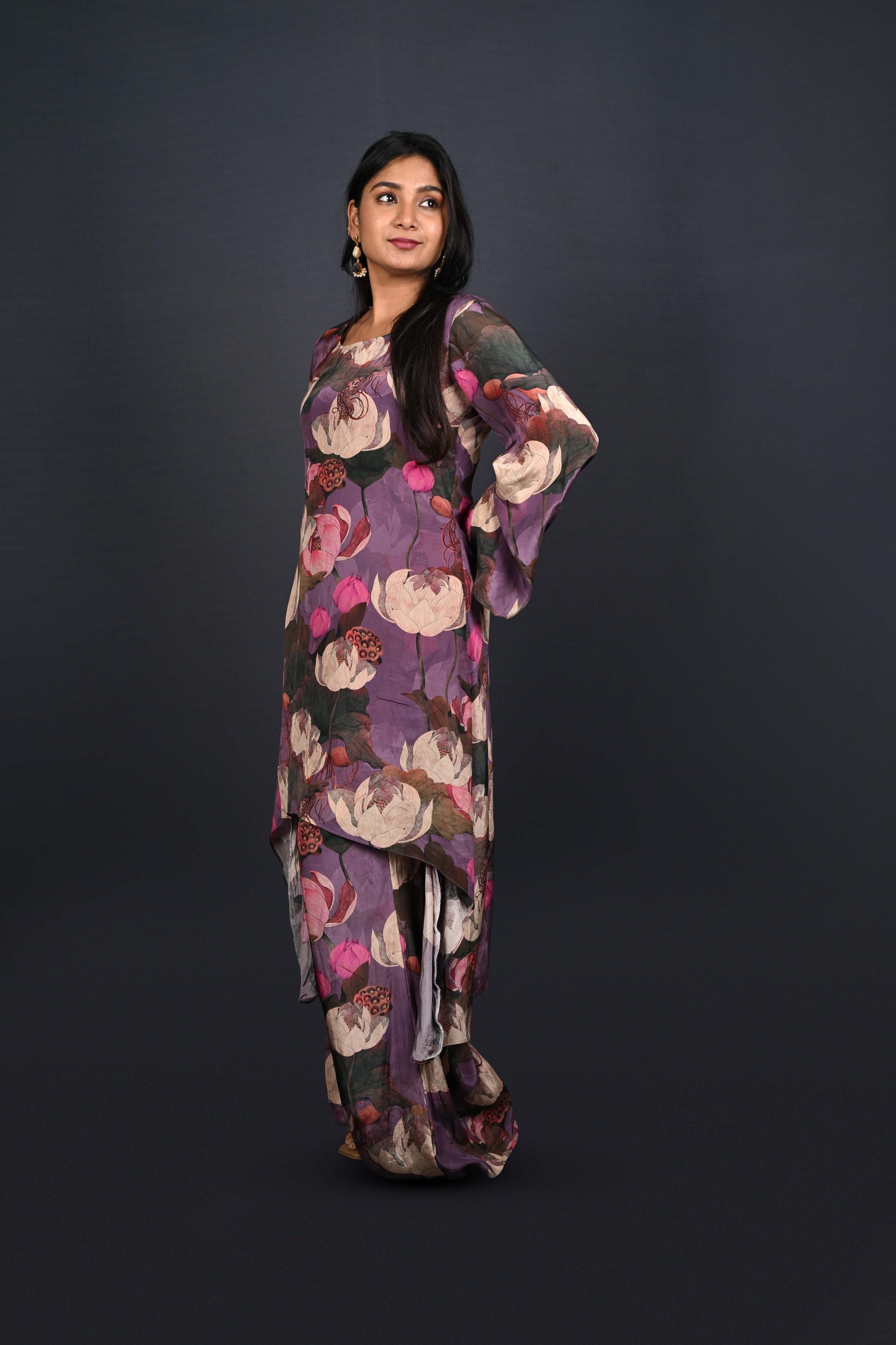 Elegant Printed Co - ord