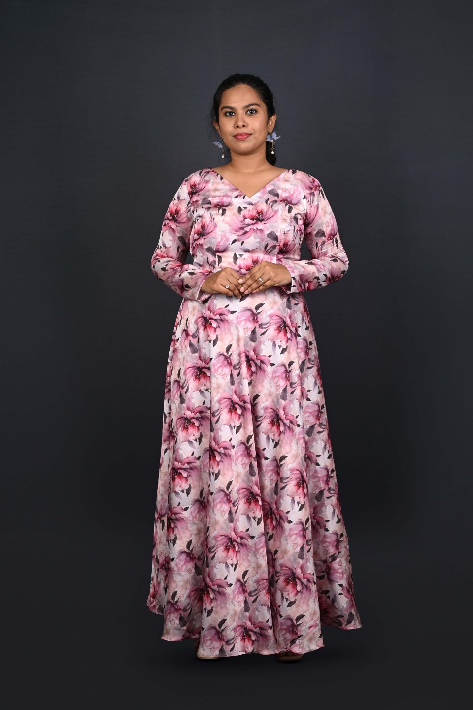 Full-Length Indo-Western Gown