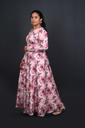 Full-Length Indo-Western Gown